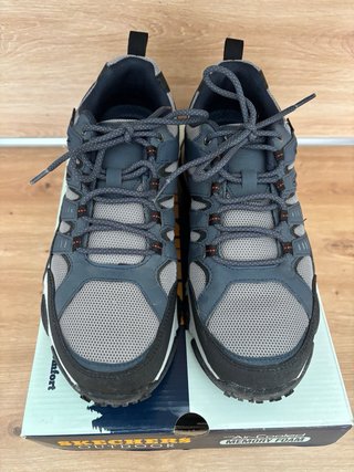 Zapatillas montaña Skechers Azul/Gris