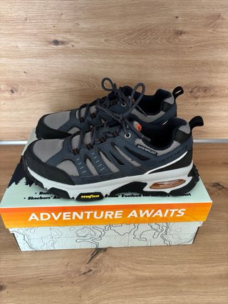 Zapatillas montaña Skechers Azul/Gris