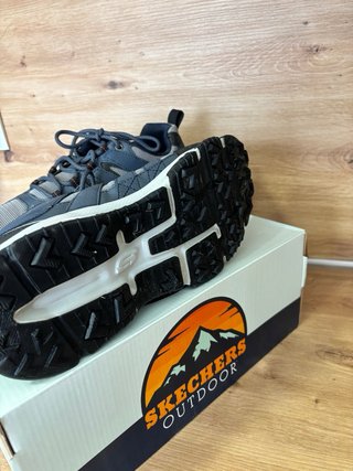 Zapatillas montaña Skechers Azul/Gris