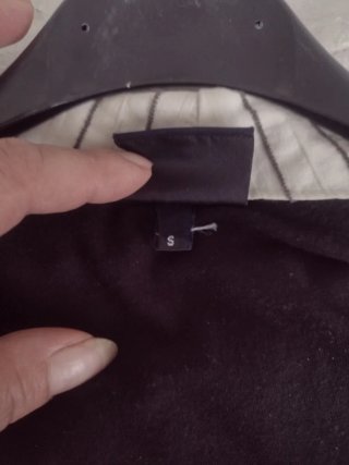 Cardigan Trussardi nero e bianco