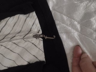 Cardigan Trussardi nero e bianco