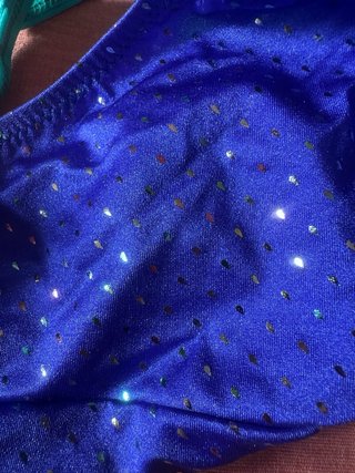 Costume nuoto sincronizzato vintage