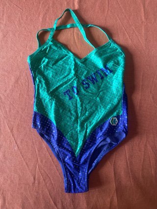 Costume nuoto sincronizzato vintage