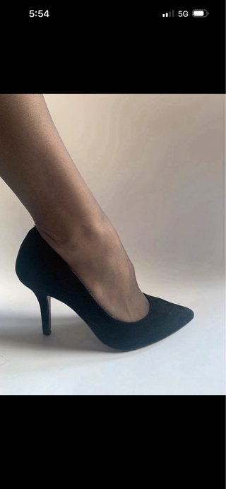 Zapatos de tacón aguja negros para