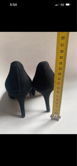 Zapatos de tacón aguja negros para