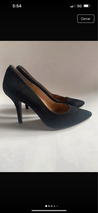 Zapatos de tacón aguja negros para