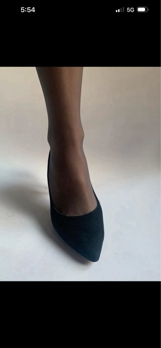Zapatos de tacón aguja negros para