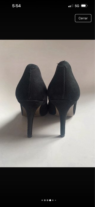 Zapatos de tacón aguja negros para