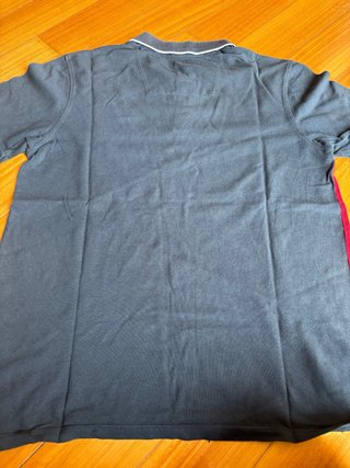 Polo Jack Jones azul e vermelho
