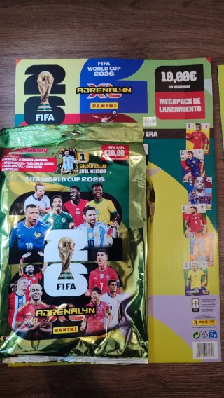 Álbum Cromos Adrenalyn XL FIFA World Cup 2026 P