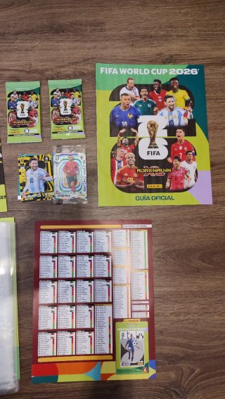 Álbum Cromos Adrenalyn XL FIFA World Cup 2026 P