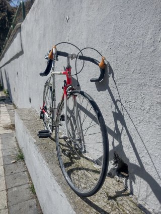 Bicicleta carretera vintage Esmaltina