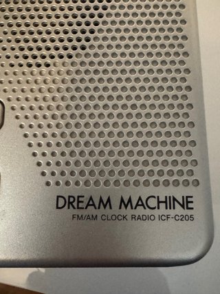 Radiodespertador Sony Dream Machine