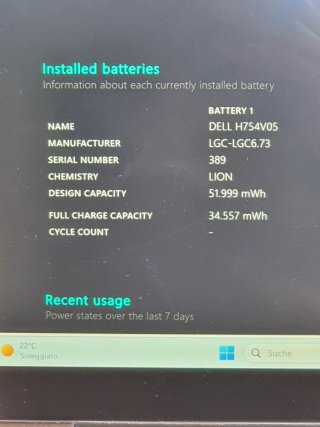 Dell XPS 13 9370 i7 16GB 500GB Argento
