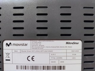 Router Movistar Fibra (ONT + WiFi) Completo