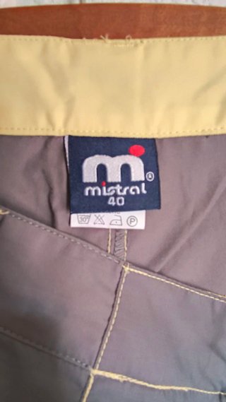 Pantalón surfero vintage Mistral gris