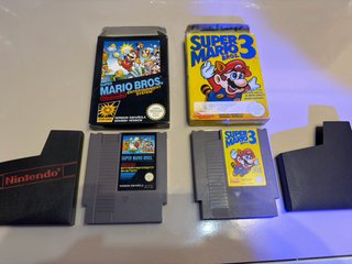Super Mario Bros 1 e 3 NES Gioco Spagnolo