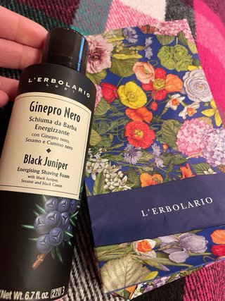 L'Erbolario - Schiuma da Barba al Ginepro Nero