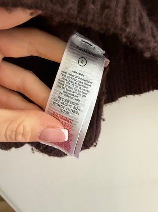 Jersey trenzado marrón