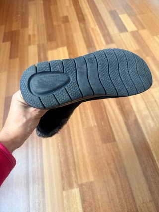 Botas de ante negras con pelo