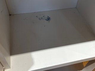 Consola recibidor madera lacada blanco