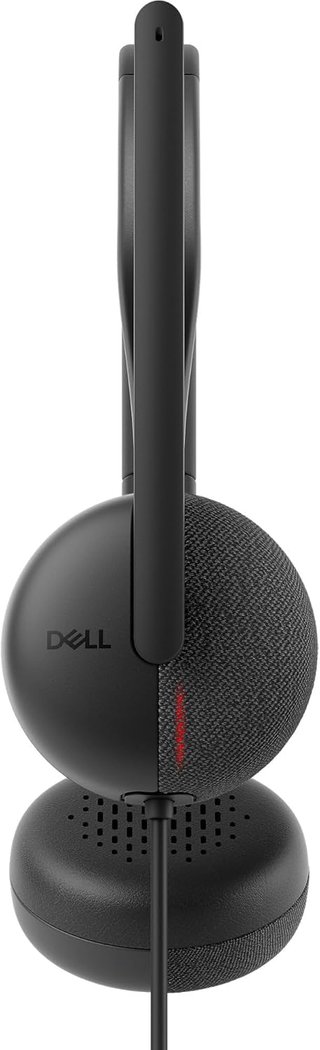 Dell auriculares con micrófono negro