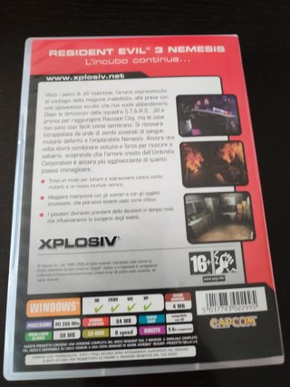 Resident Evil 3 Nemesis PC CD-ROM