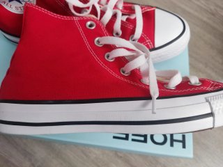 Converse All Star Rojas Talla 38