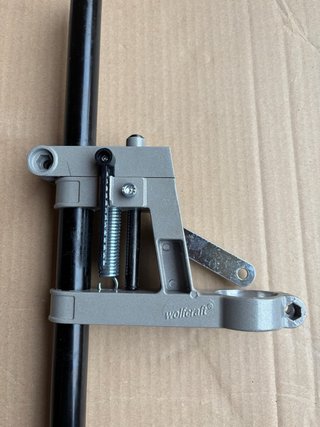 Wolfcraft Soporte de Taladro con Columna Redonda