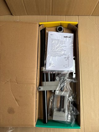 Wolfcraft Soporte de Taladro con Columna Redonda