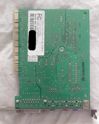 [Aranjuez] Sound Blaster PCI 128 CT4810 SIN PROBAR