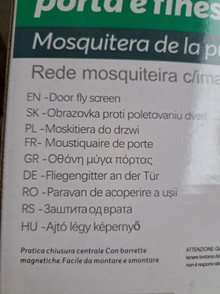 Zanzariera Kmt Style per porta/finestra