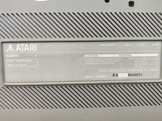 Atari 520STE pantalla cyan