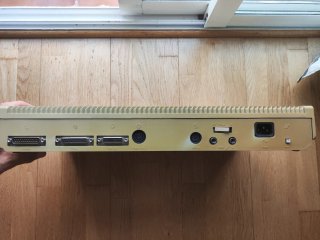 Atari 520STE pantalla cyan