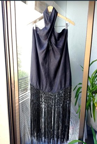 ❤️ ZARA VESTIDO FLECOS VIRAL