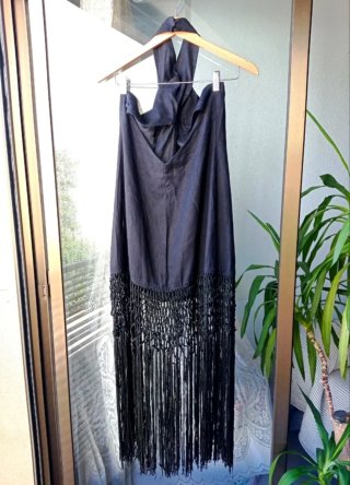 ❤️ ZARA VESTIDO FLECOS VIRAL