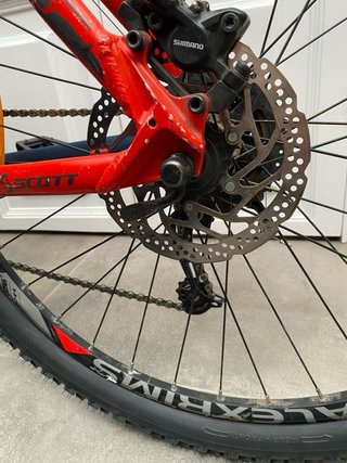 Bicicleta Scott Aspect MTB Roja