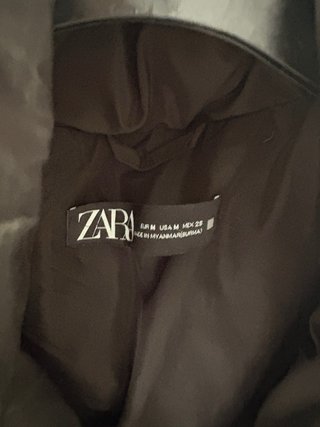 Chaleco acolchado Zara negro