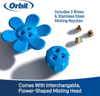 Orbit nebulizador portátil flexible para riego