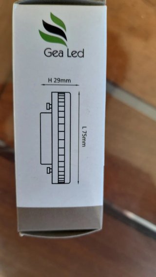 Gea Led GLA108C 6W GX53 Lampadine LED (3 pz)