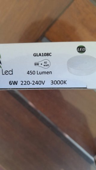 Gea Led GLA108C 6W GX53 Lampadine LED (3 pz)