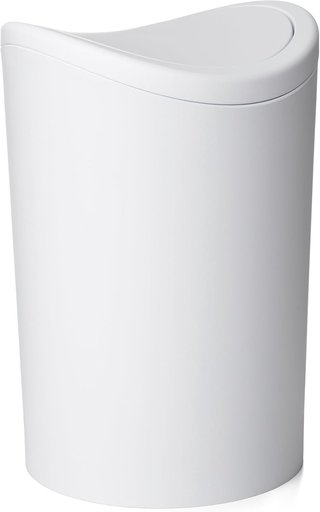 Cestino bagno Tatay con coperchio basculante 6L