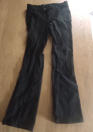 Pantalón niña negro ajustado