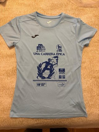 Camiseta Media Maratón Latina 2025 Joma Azul M