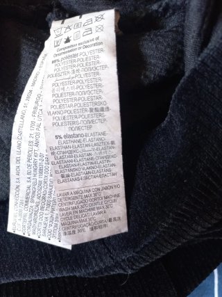 Pantalón pana elástico Talla XL