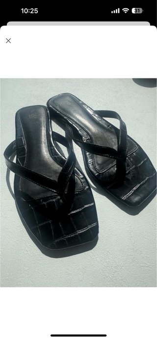 Toteme Chanclas de Piel T.38