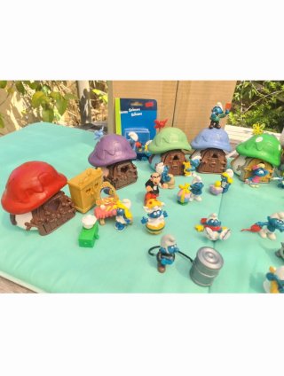 Lotto Puffi e Case Pitufi smurf - Divisibile