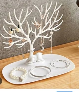 Portagioie albero con cervo