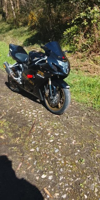 Suzuki GSX-R K5 Negra y Dorada