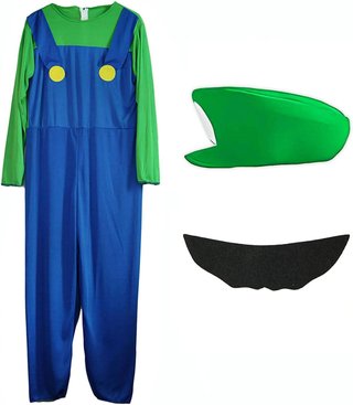 Disfraz cosplay fontanero clásico carnaval
